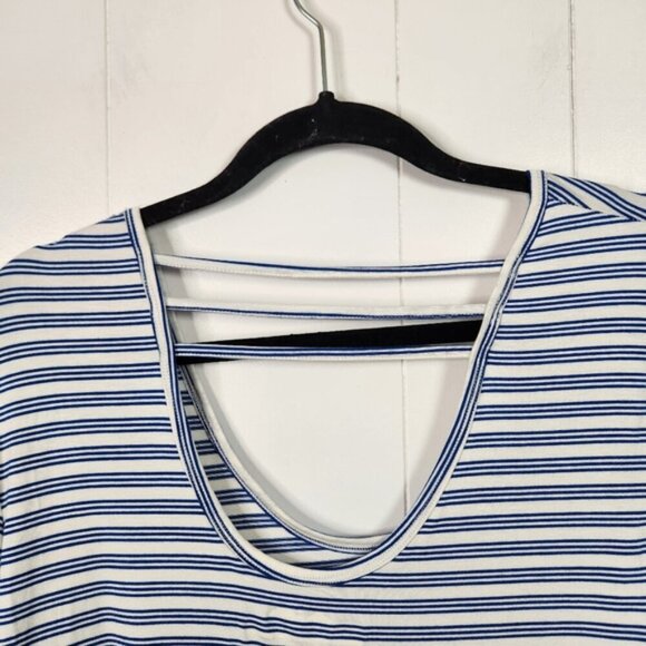 Kavu Sunridge Nautical Stripe Long Sleeve Top T-Shirt Blue New NWT Womens Small - Picture 4 of 10